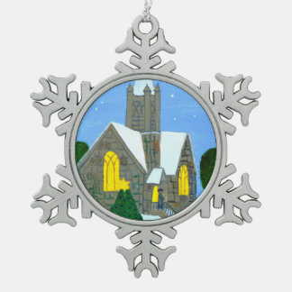 Adorno De Peltre Tipo Copo De Nieve La Iglesia