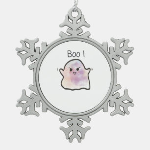 Adorno De Peltre Tipo Copo De Nieve Little Boo is Cheeky Funny Meme