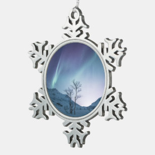 Adorno De Peltre Tipo Copo De Nieve Luces boreales