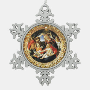 Adorno De Peltre Tipo Copo De Nieve Madonna del Magnificat