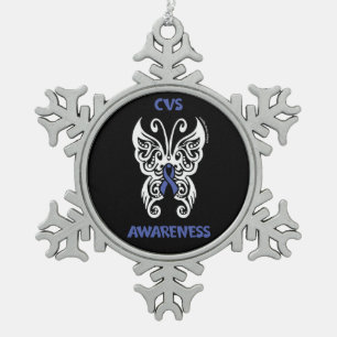 Adorno De Peltre Tipo Copo De Nieve Mariposa/Tribal...CVS
