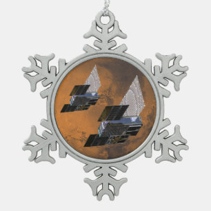 Adorno De Peltre Tipo Copo De Nieve Mars Cubed por MarCO CubeSats