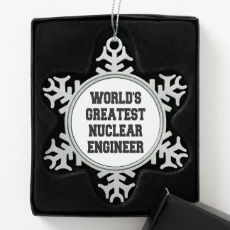 Adorno De Peltre Tipo Copo De Nieve Mayor ingeniero nuclear del mundo