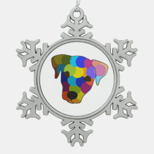 Adorno De Peltre Tipo Copo De Nieve Medianoche