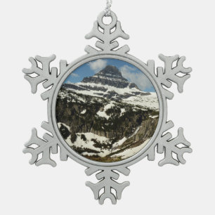 Adorno De Peltre Tipo Copo De Nieve Montaña Reynolds desde Logan Pass en Glacier Park