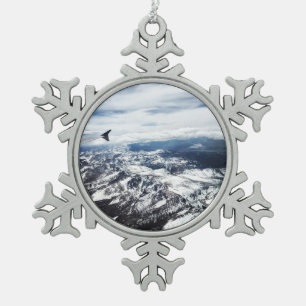 Adorno De Peltre Tipo Copo De Nieve Montañas Rocosas de Colorado