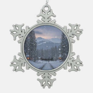 Adorno De Peltre Tipo Copo De Nieve Navidad