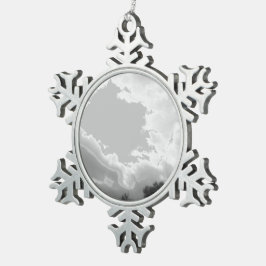 ADORNO DE PELTRE TIPO COPO DE NIEVE NAVIDAD ORNAMENTE ARTE Y DISEÑO