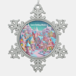 Adorno De Peltre Tipo Copo De Nieve Navidades