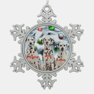 Adorno De Peltre Tipo Copo De Nieve Navidades de Dalmacia