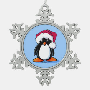 Adorno De Peltre Tipo Copo De Nieve Navidades de Penguin