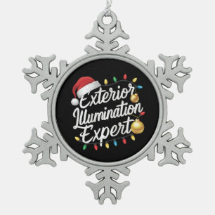 Adorno De Peltre Tipo Copo De Nieve Navidades expertos en iluminación exterior Decorac