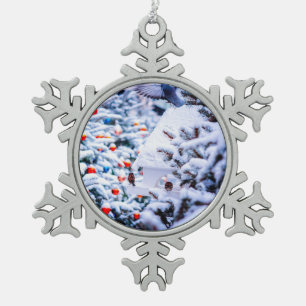 Adorno De Peltre Tipo Copo De Nieve Navidades Idyll Splendid