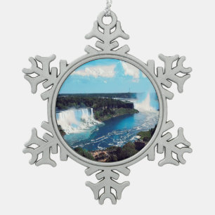 Adorno De Peltre Tipo Copo De Nieve NIAGARA FALLS - ver