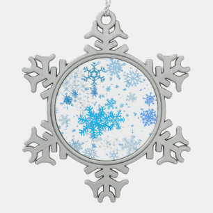 Adorno De Peltre Tipo Copo De Nieve Nieve de Navidad