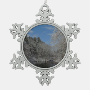 Adorno De Peltre Tipo Copo De Nieve Nieve en los argumentos de Vanderbilt