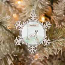 Nombre personalizado perro Mascota dálmata