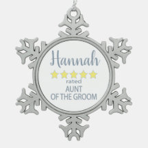 Novia y Cortejo 5 Estrellas Tía del Novio