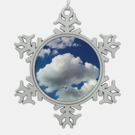 Adorno De Peltre Tipo Copo De Nieve Nube grande y suave