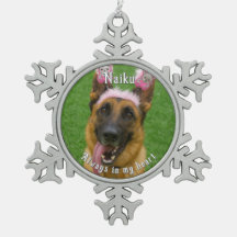 Ornamento conmemorativo de mascota