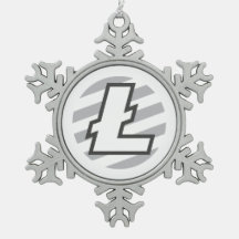 Ornamento Crypto del navidad del símbolo del