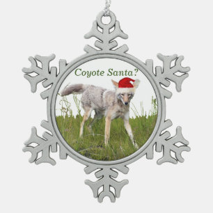 Adorno De Peltre Tipo Copo De Nieve Ornamento de copo de nieve de coyote