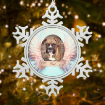 Ornamento de copo de nieve en memoria de Angel Win