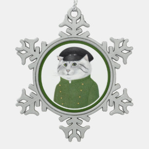 Adorno De Peltre Tipo Copo De Nieve Ornamento de copo de serpiente CHAUFFEUR