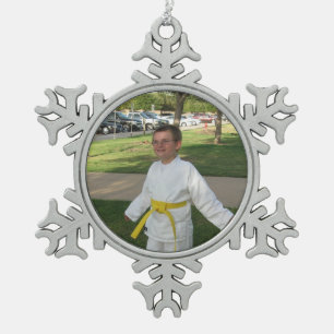 Adorno De Peltre Tipo Copo De Nieve Ornamento de copo de serpiente fotográfico persona
