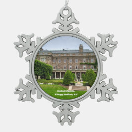 Adorno De Peltre Tipo Copo De Nieve Ornamento de copos de nieve de la finca Kykuit