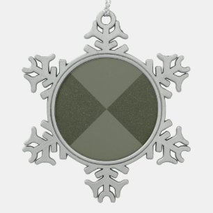 Adorno De Peltre Tipo Copo De Nieve Ornamento de copos de nieve Sombra y Salvia - Pers