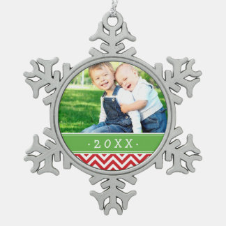 Adorno De Peltre Tipo Copo De Nieve Ornamento de feriado de Keepsake de familia person