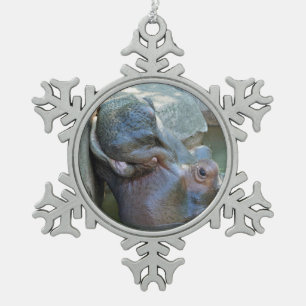 Adorno De Peltre Tipo Copo De Nieve Ornamento de Hippo