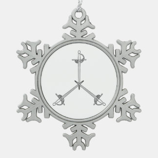 Adorno De Peltre Tipo Copo De Nieve Ornamento de la Orden de Defensa