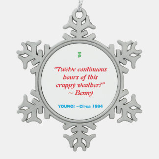 Adorno De Peltre Tipo Copo De Nieve Ornamento de Navidad - copo de nieve