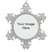 Ornamento del copo de nieve para la
