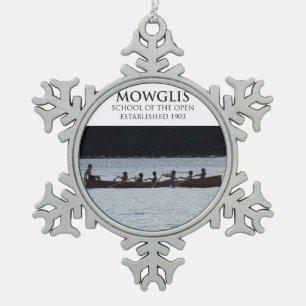 Adorno De Peltre Tipo Copo De Nieve Ornamento del equipo de Mowglis