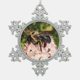 Adorno De Peltre Tipo Copo De Nieve Ornamento del estaño del ~ de la abeja de