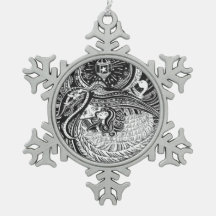 Ornamento del estaño poco ángel del chica del