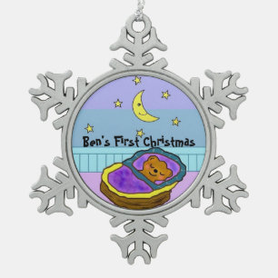 Adorno De Peltre Tipo Copo De Nieve Ornamento del navidad de los sueños dulces de