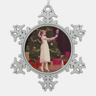 Adorno De Peltre Tipo Copo De Nieve Ornamento del navidad del cascanueces