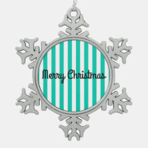 Ornamento enmarcado de copo de nieve navideño