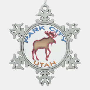 Adorno De Peltre Tipo Copo De Nieve Ornamento fantástico del copo de nieve de Park