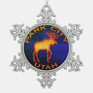 Adorno De Peltre Tipo Copo De Nieve Ornamento fantástico del copo de nieve de Park