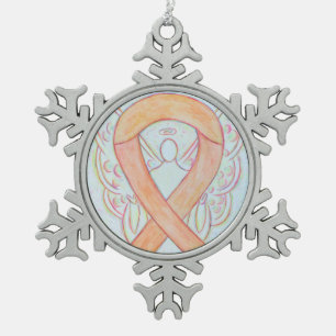 Adorno De Peltre Tipo Copo De Nieve Ornamento personalizado de la cinta de opciones de