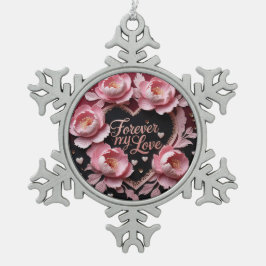 Adorno De Peltre Tipo Copo De Nieve Ornamentos de San Valentín