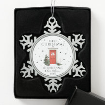 Ornamentos del Personalizado de la primera direcci