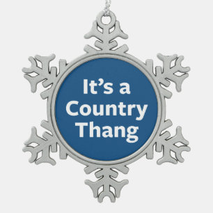 Adorno De Peltre Tipo Copo De Nieve País Thang