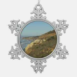 Adorno De Peltre Tipo Copo De Nieve Paisaje escénico de la costa de California