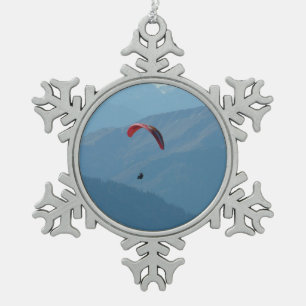 Adorno De Peltre Tipo Copo De Nieve Parapente suizo